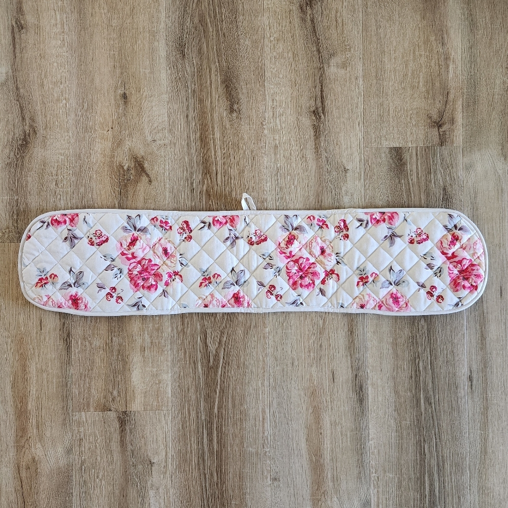 Cath Kidston Pink Rose Floral Double Oven Glove Pot Holder / Hot Pad - Picture 4 of 8